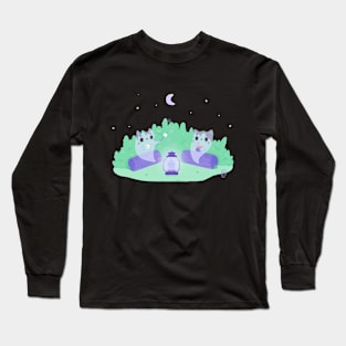 Ghost Cats Long Sleeve T-Shirt